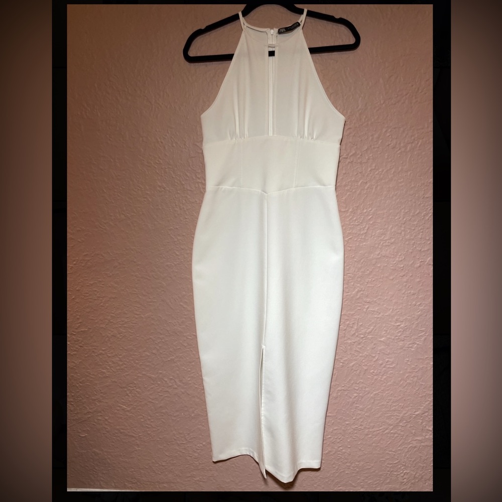Elegant White Zara Dress